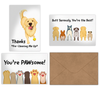 Dogs Thank You Cards with Envelopes