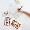 Pizza Thank You Cards with Envelopes