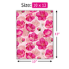 10x13 Pink Poppies Designer Poly Mailers Shipping Envelopes Premium Printed Bags