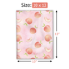 10x13 Peach Designer Poly Mailers Shipping Envelopes Premium Printed Bags