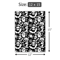 12x15 Halloween Designer Poly Mailers Shipping Envelopes Premium Printed Bags