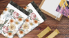 10x13 Vintage Floral Designer Poly Mailers Shipping Envelopes Premium Printed Bags