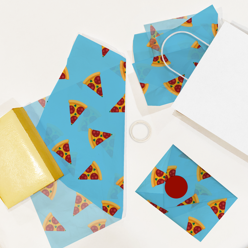 Pizza Designer Tissue Paper for Gift Bags