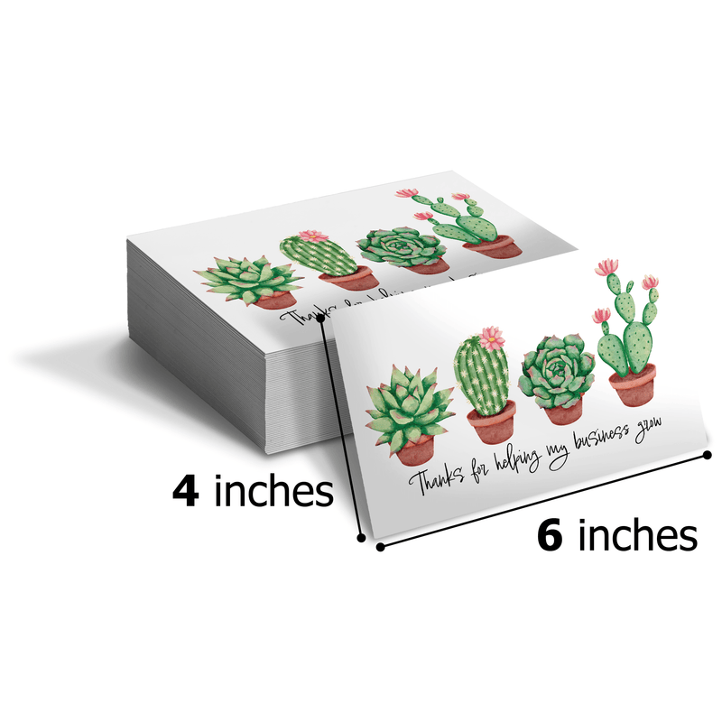 Succulent Insert Cards - Pro Supply Global