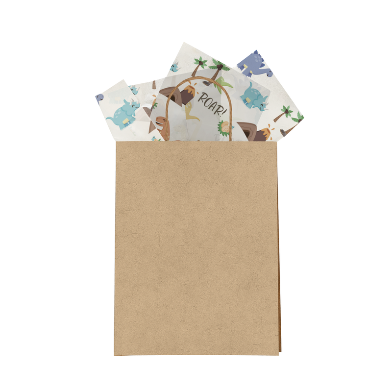 Dinosaur Designer Tissue Paper for Gift Bags