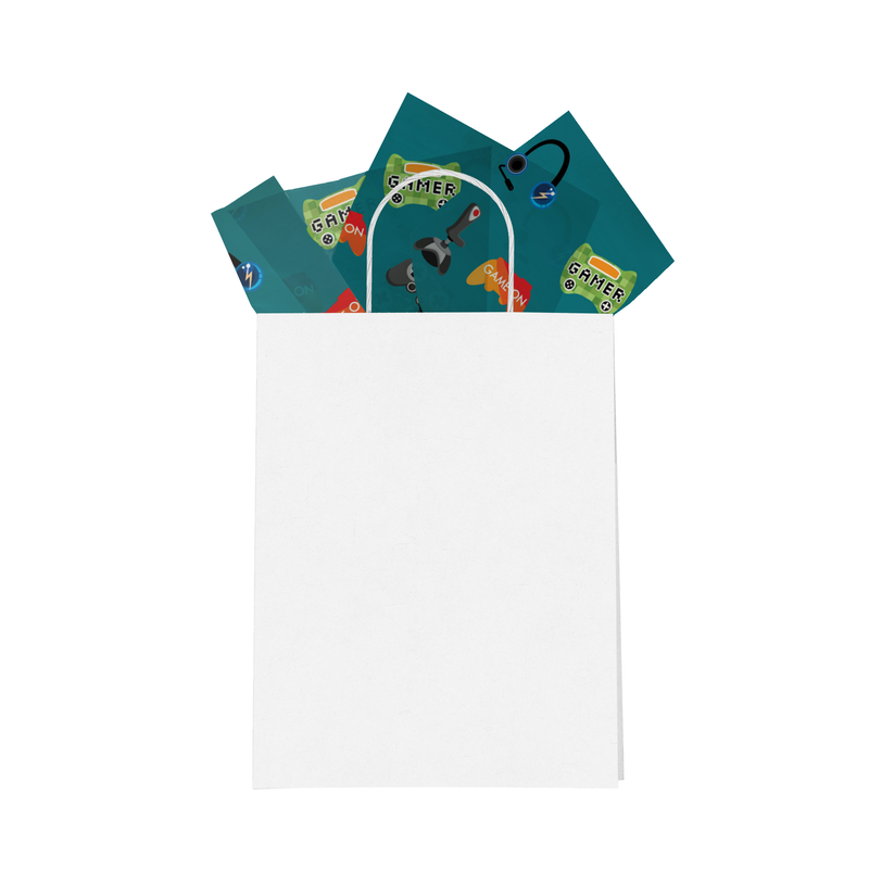 Video Game Designer Tissue Paper for Gift Bags