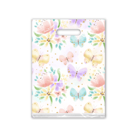 Butterflies print colorful Merchandise bags pro supply global