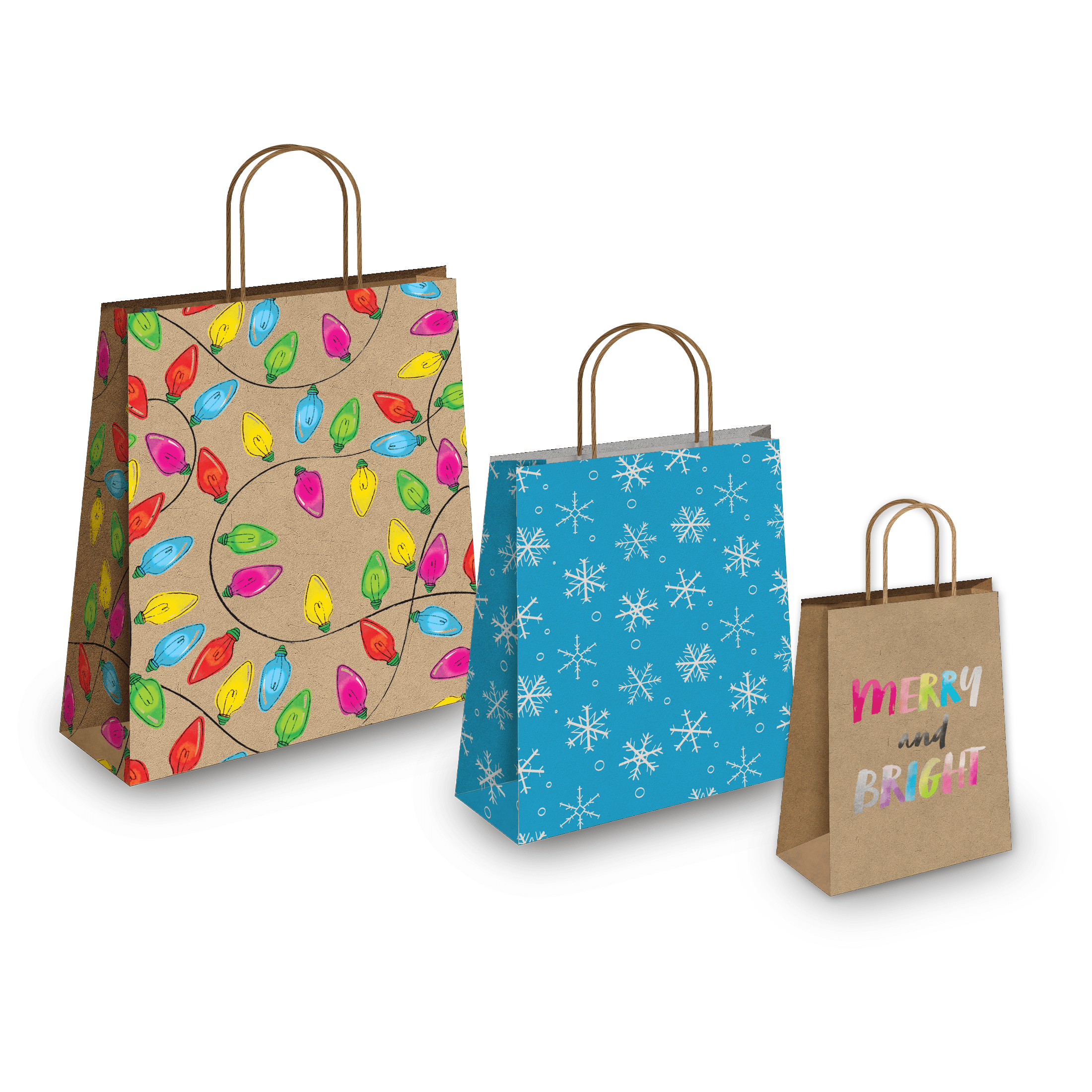 Buy Tasche Multicolor Paper Gold Flower Design Gift Bags For Gifting  Presents (28 x 20 x 7.5 cm) Pack Of 20 Online at Best Prices in India -  JioMart.