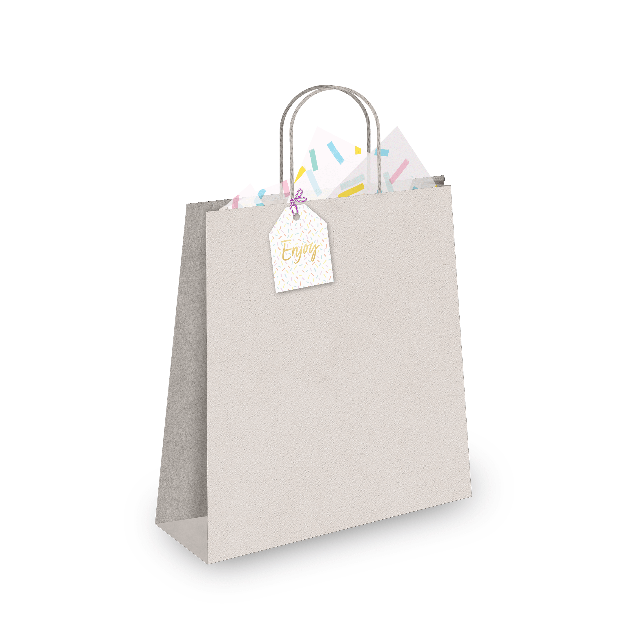 Personalized Tote Bags - LaLa Confetti
